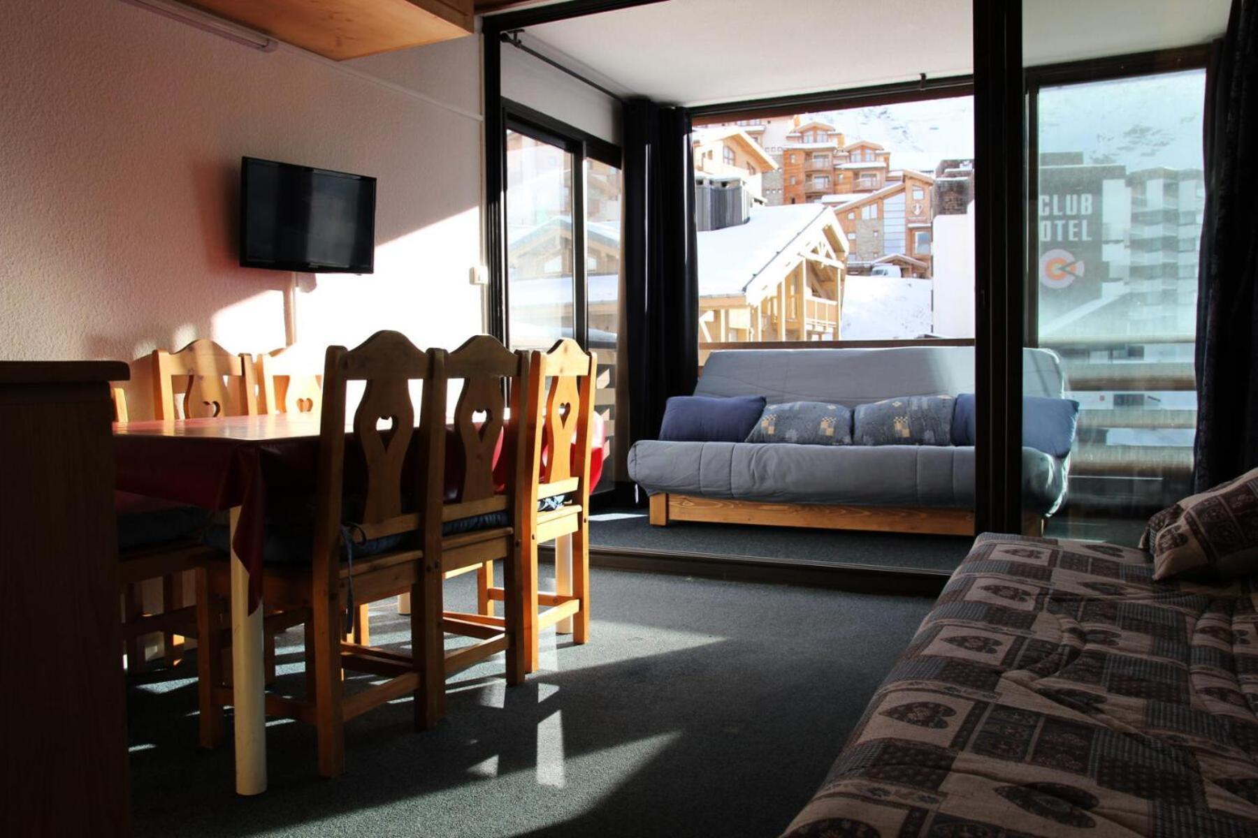 Schuss - Location: Pour 5 Personnes Dans Un Quartier Calme Mae-9036 Apartamento Val Thorens